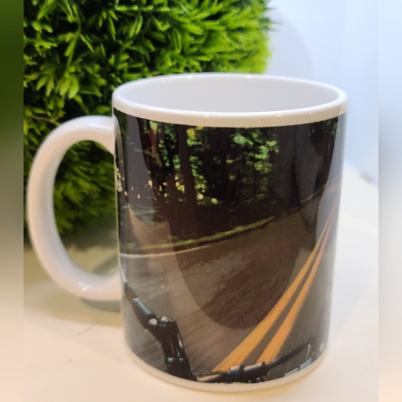 MOTORCYCLE Road Warriors NWT Coffee Mug / Cup- 11 oz. Ceramic - Picture 2 of 3